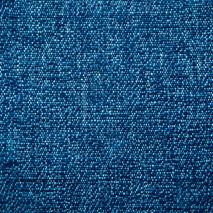 Cracked Denim Fabric with Deep Blue Woven Detail seamless PBR texture preview