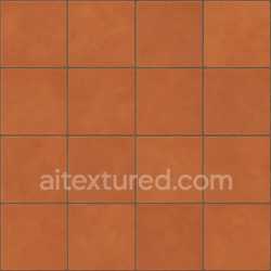 seamless Clean Terracotta Tile Texture Seamless texture 8k free download PBR
