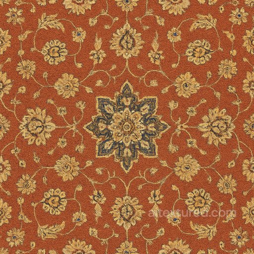 Fine Oriental Carpet Seamless Texture seamless Carpet PBR texture