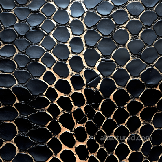 Dark Reptilian Skin Featuring Organic Scale Patterns Seamless Texture Skin texture preview