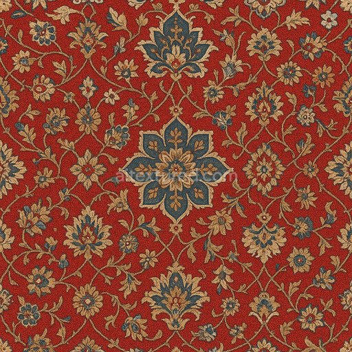 Polished Oriental Carpet Texture Seamless 1024X1024