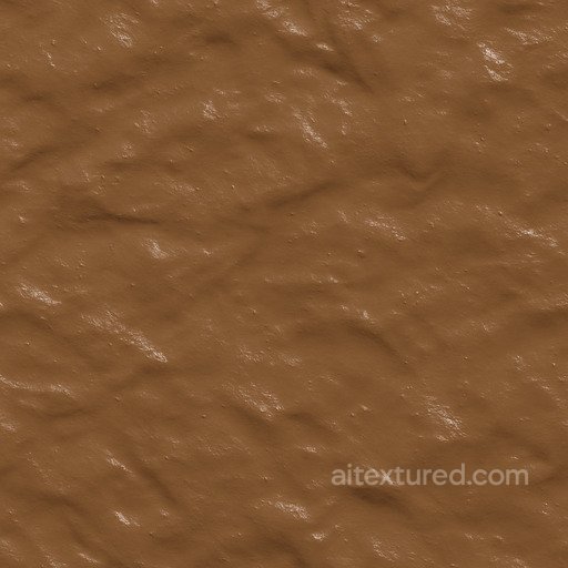 Smooth Wet Soil Seamless Texture seamless Sand-soil PBR texture