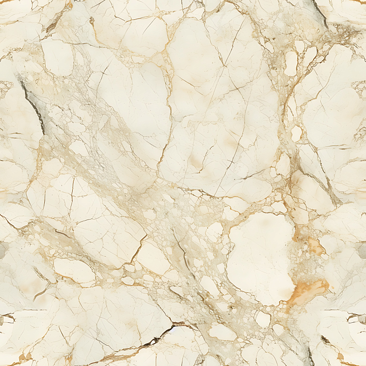 Guatemala Cream Natural Marble with Beige and Brown Veins seamless PBR texture preview
