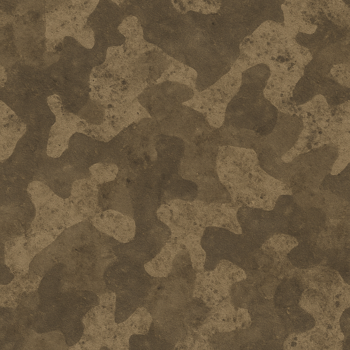 Muddy Brown Disruptive Pattern Canvas Fabric seamless PBR texture preview