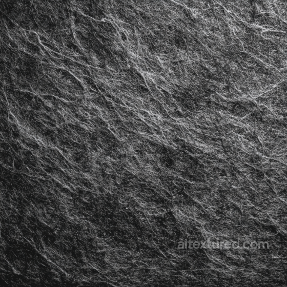 Felt PBR Texture with Dense Dark Gray Fibrous Surface Felt texture preview