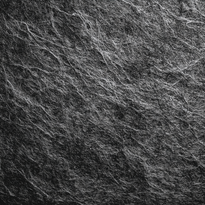 Felt with Dense Dark Gray Fibrous Surface seamless PBR texture preview