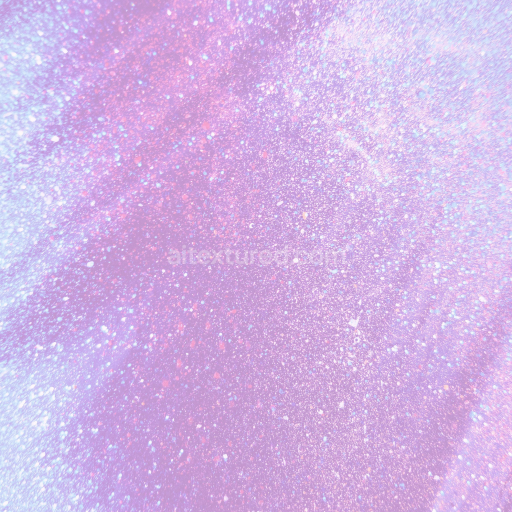 Seamless 3D PBR Pink Glitter Texture with Sparkling Iridescent Particles
