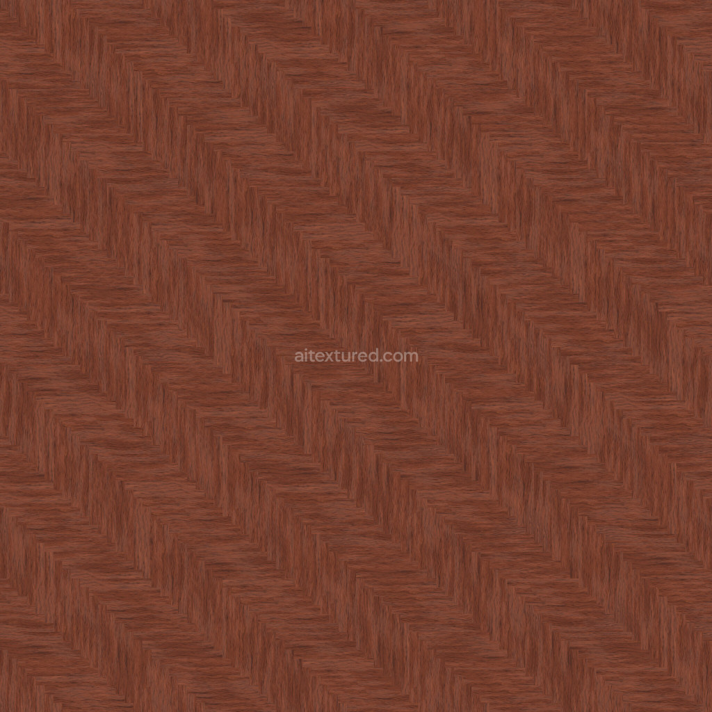 Seamless wood floor PBR texture with rich brown tones