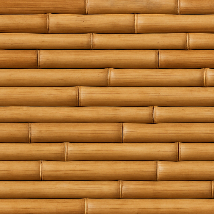 Natural Bamboo seamless PBR texture preview