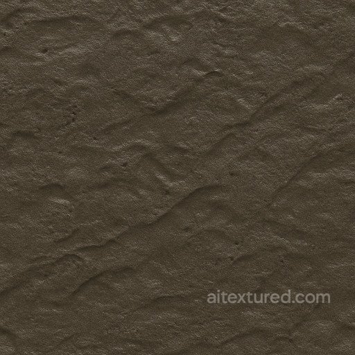 Wet Sand Dark Compacted seamless Sand-soil PBR texture