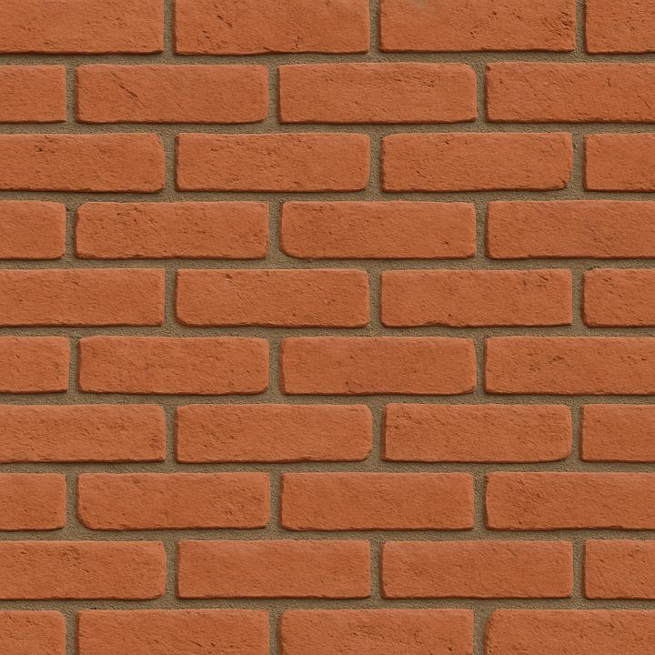 Fine Clay Brick seamless PBR texture preview