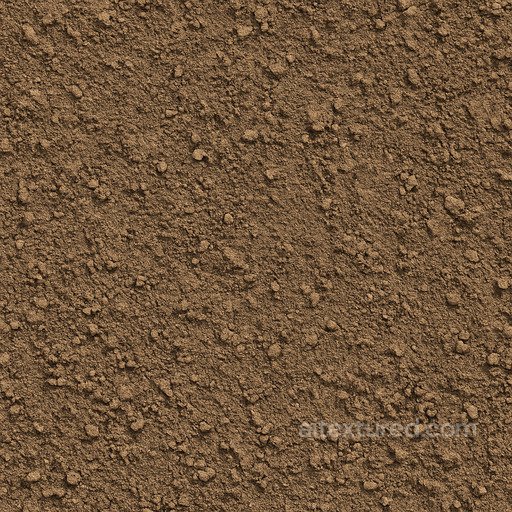 Loam Soil Balanced Texture seamless Sand-soil PBR texture