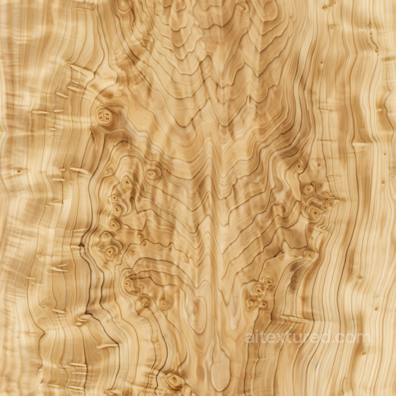 Burl Wood PBR Texture Featuring Light Color and Distinctive Knot Patterns Wood texture preview