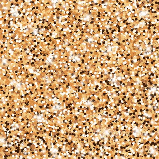 Golden Glitter Sparkles Seamless Texture with Hexagonal Pattern seamless Glitter PBR texture
