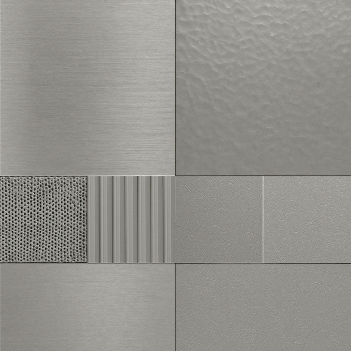 Polished Metal Surface With Industrial Finish seamless PBR texture preview