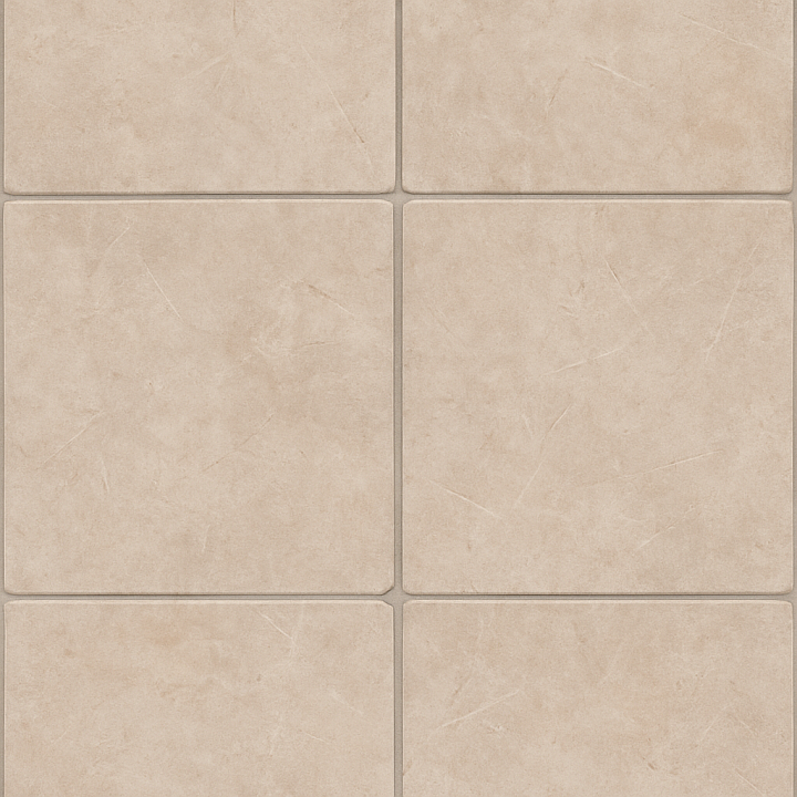 Tile Floor Surface With Grout Lines For Realistic Interior Architecture seamless PBR texture preview