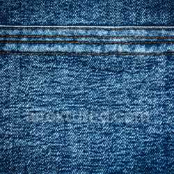 seamless Seamless 3D PBR cracked denim textile texture with blue and orange stitching texture 8k free download PBR