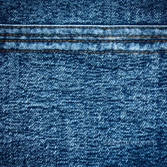 Cracked Denim Textile Texture With Blue And Orange Stitching Denim jeans texture preview