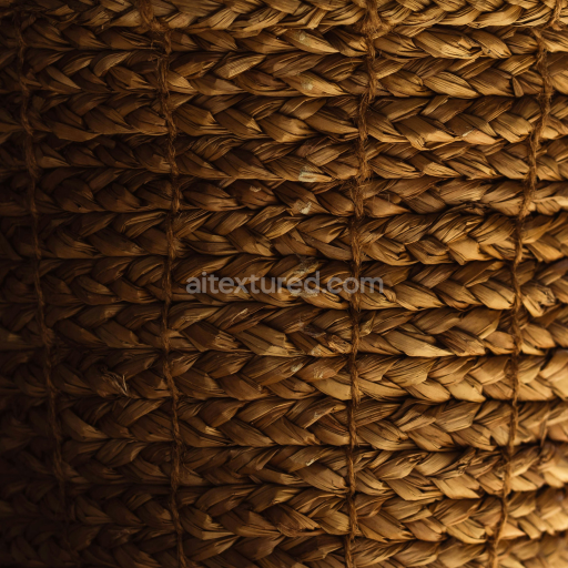 Preview — Natural Brown Woven Fabric Texture in 4K for PBR Materials