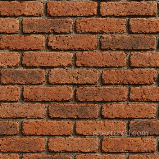 Reclaimed Handmade Bricks Rough Edges seamless Brick PBR texture