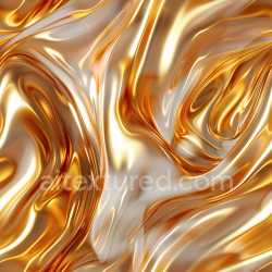 seamless Seamless 3D PBR Texture of Glossy Gold Satin Fabric with Fluid Wrinkles texture 8k free download PBR