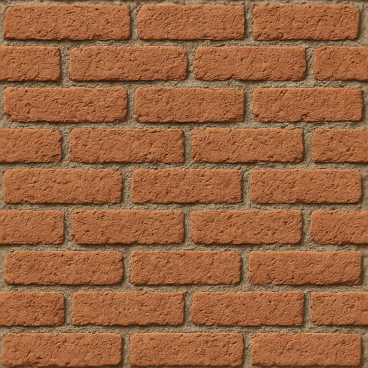 Clay Brick Dry Rough Surface Rustic Wall seamless PBR texture preview