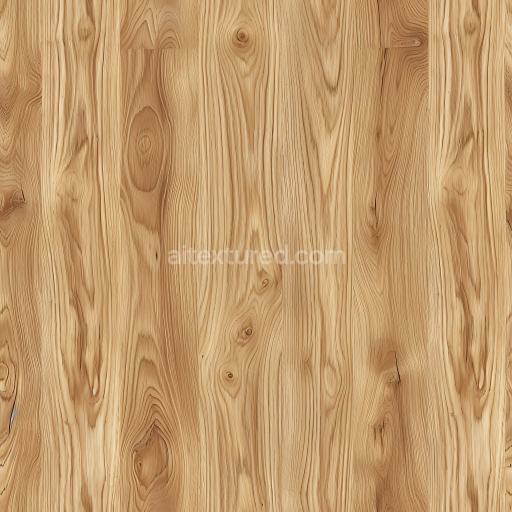 Seamless 3D Pine Wood PBR Texture with Natural Grain and Knots