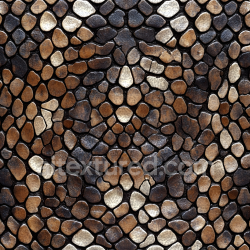 seamless Seamless 3D PBR Texture of Detailed Reptilian Skin with Natural Tone Variations texture 8k free download PBR