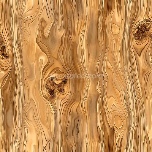 Preview — Seamless 3D Pine Wood PBR Texture Featuring Rich Grain and Natural Knots