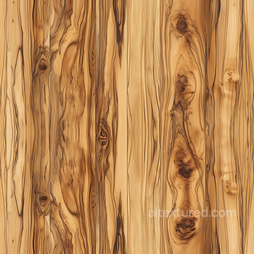 Spalted Wood Planks PBR Texture with Distinctive Knots and Grain seamless Wood PBR texture