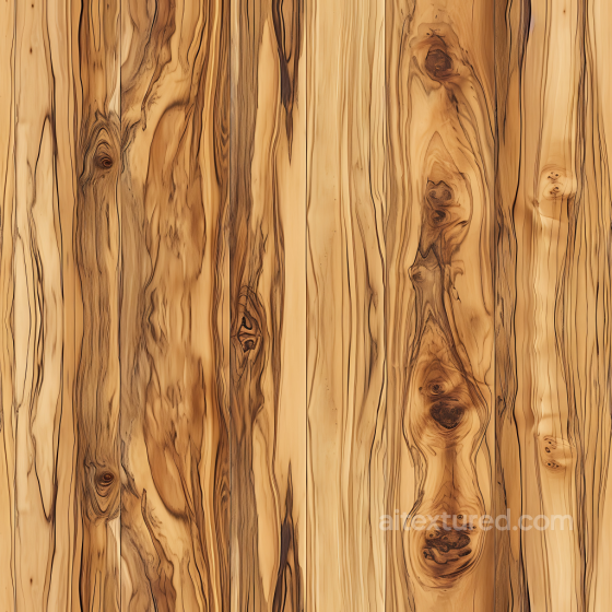Spalted Wood Planks PBR Texture with Distinctive Knots and Grain Wood texture preview