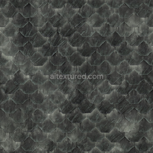 Tile Roof Ceramic Seamless Pbr Dark Textured Weathered Smooth Patterned
