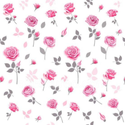 seamless Seamless 3D PBR Texture of Soft Pink Flower Pattern on White Background texture 8k free download PBR
