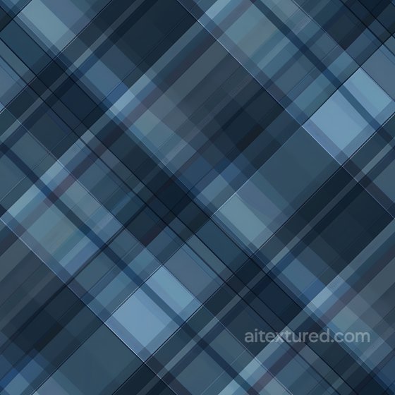 Blue Plaid Fabric Seamless Texture with Layered Weave Pattern Plaid texture preview