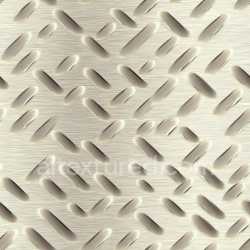 seamless Seamless 3D Brushed Steel Diamond Plate PBR Texture with Subtle Gloss and Linear Grain texture 8k free download PBR