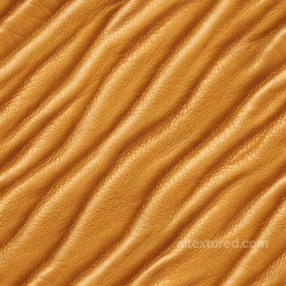 Vintage Tan Leather Seamless Texture with Wrinkles and Natural Grain Leather texture preview