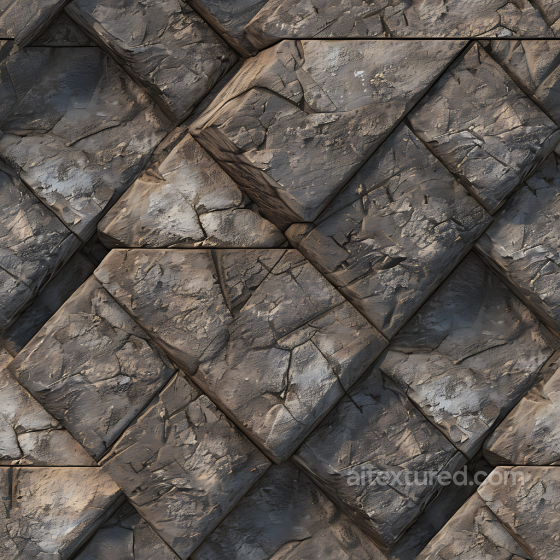 Weathered Stone Wall Texture with Cracks and Rough Surface Stone texture preview