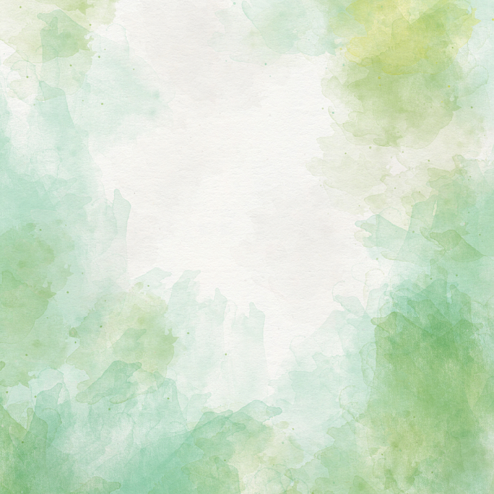 Watercolor with Soft Green and Yellow Pastel Washes seamless PBR texture preview