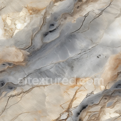 seamless Seamless 3D Gray and Beige Marble PBR Texture with Polished Finish and Intricate Veins texture 8k free download PBR