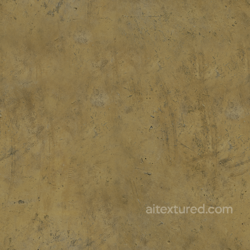 Seamless Yellow Plastered Worn 3D Texture (PBR up to 8K) seamless Concrete PBR texture