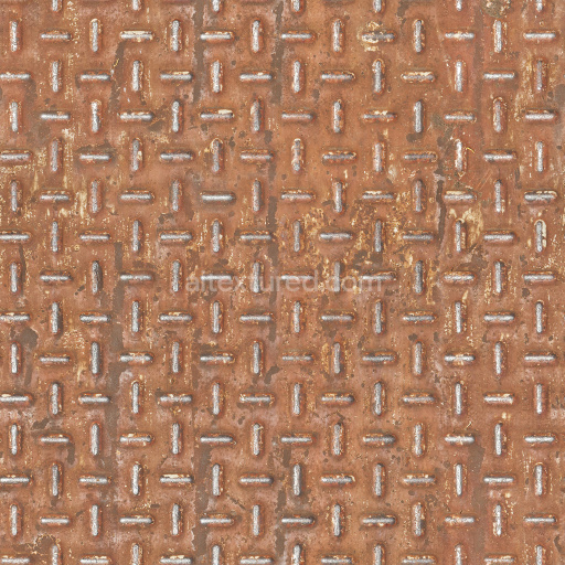 High-Quality Seamless Rust PBR Texture