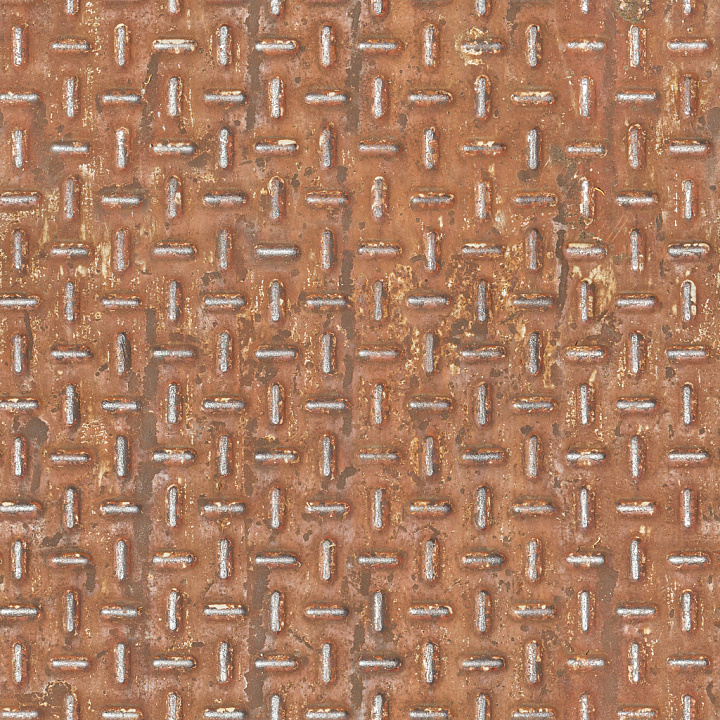 High-Quality Rust seamless PBR texture preview
