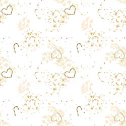 seamless Seamless 3D PBR White Fabric Texture Featuring Subtle Gold Hearts and Abstract Motifs texture 8k free download PBR