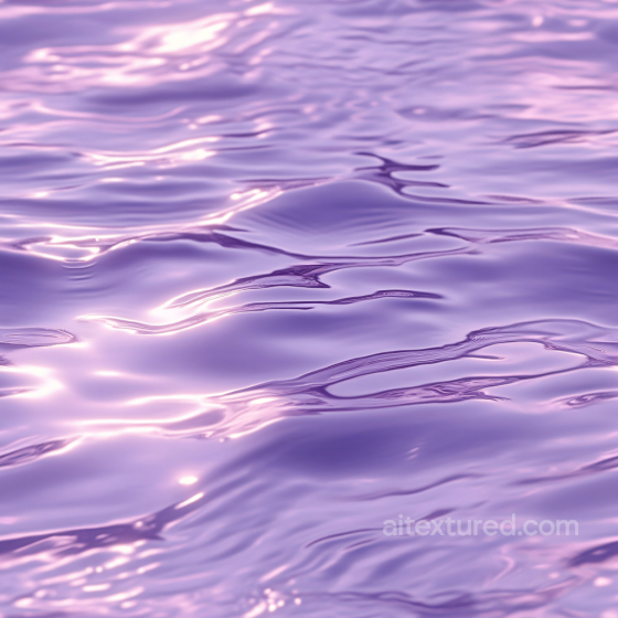 Water PBR Texture Featuring Smooth Stylized Purple Waves Water texture preview