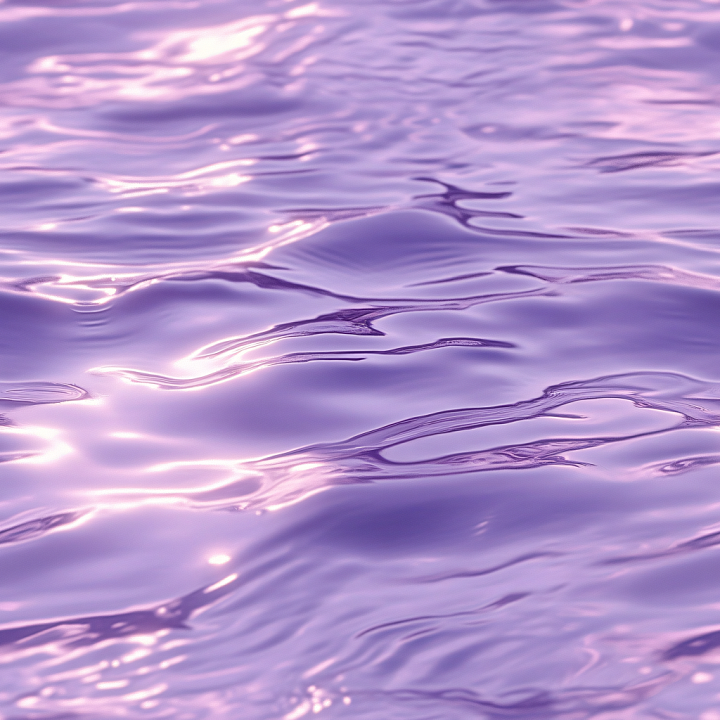 Water Featuring Smooth Stylized Purple Waves seamless PBR texture preview