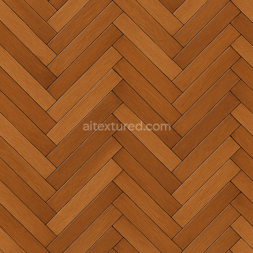 Polished Herringbone Parquet Texture Seamless 1024X1024
