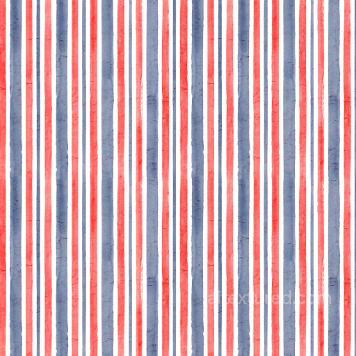 Hand-Painted Watercolor Stripes in Red and Blue Tones Seamless Texture seamless Watercolor Stripes PBR texture
