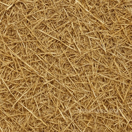 Photorealistic Farm Hay Seamless Texture seamless Hay-straw PBR texture