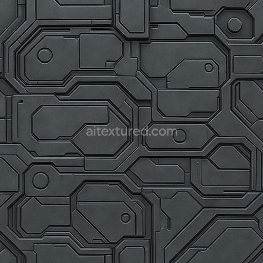High Resolution Futuristic Panel Texture Seamless 1024X1024