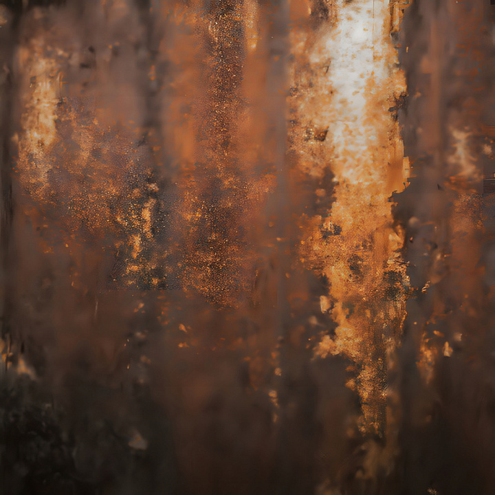 Rusted Metal with Cracked and Pitted Surface seamless PBR texture preview